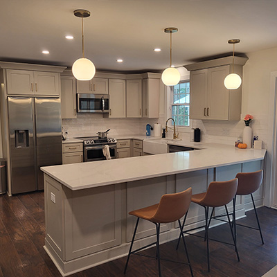fast kitchen remodel
